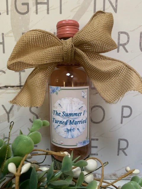 The Summer I Turned Married Mini Wine Bottle Labels | Bachelorette Party Favor